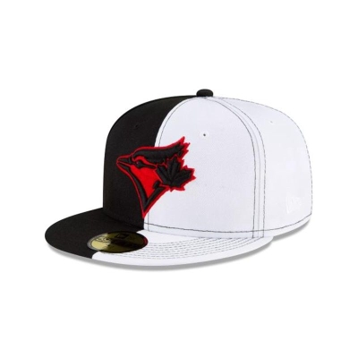 Sapca New Era Toronto Blue Jays MLB Split Crown 59FIFTY Fitted - Negrii